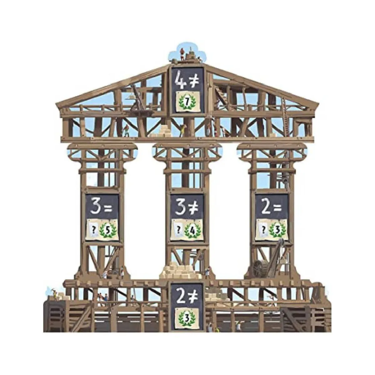 ASMODEE Friki Zone|Juegos Y Puzzles*7 Wonders -Architects