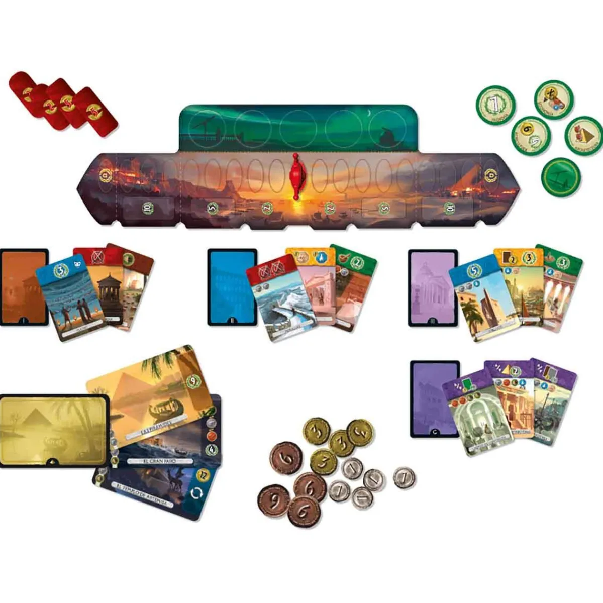 ASMODEE Juegos Y Puzzles|Friki Zone*7 Wonders: Duel - Juego de Mesa
