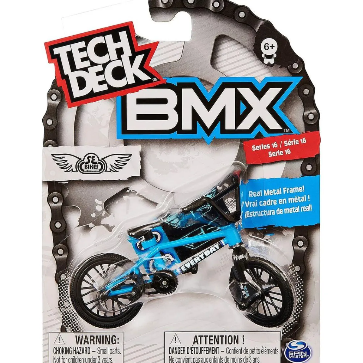 TECH DECK Vehículos Y Circuitos*Air Hogs - Bicicleta de dedo BMX coleccionista Figuras/vehículos/Robots, Multicolor (Varios modelos) ㅤ