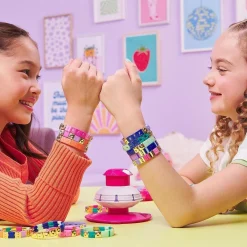 SPIN MASTER Estilo De Vida*Air Hogs - Kit para hacer pulseras Popstyle con máquina de almacenamiento y cuentas reutilizables