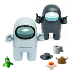 BIZAK Figuras De Acción*Among Us - Pack 2 figuras con accesorios (varios modelos)