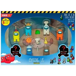 BIZAK Figuras De Acción*Among Us - Pack 8 figuras y accesorios (varios modelos)