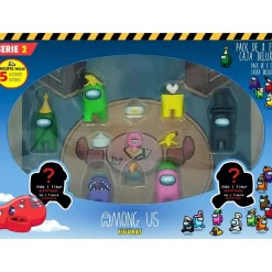 BIZAK Figuras De Acción*Among Us - Pack 8 figuras y accesorios (varios modelos)