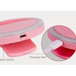 KLACK EUROPE Figuras De Acción*Anillo LED mini para móvil