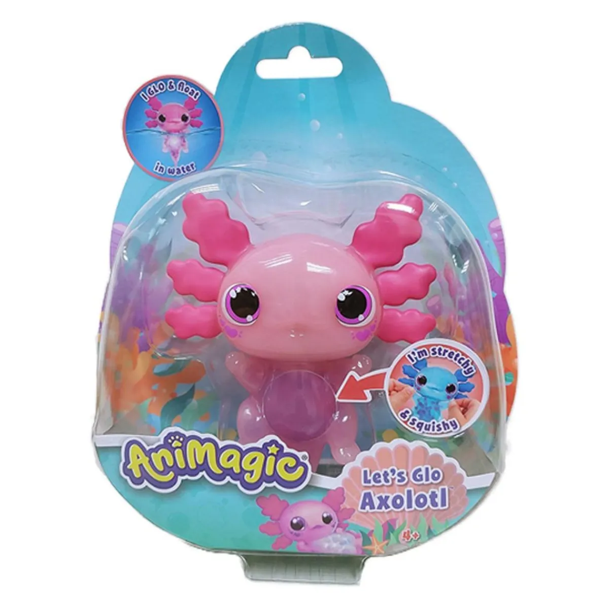 TOYS "R" US Figuras De Acción*Animagic - Let's Glo Axolotl (Varios modelos)
