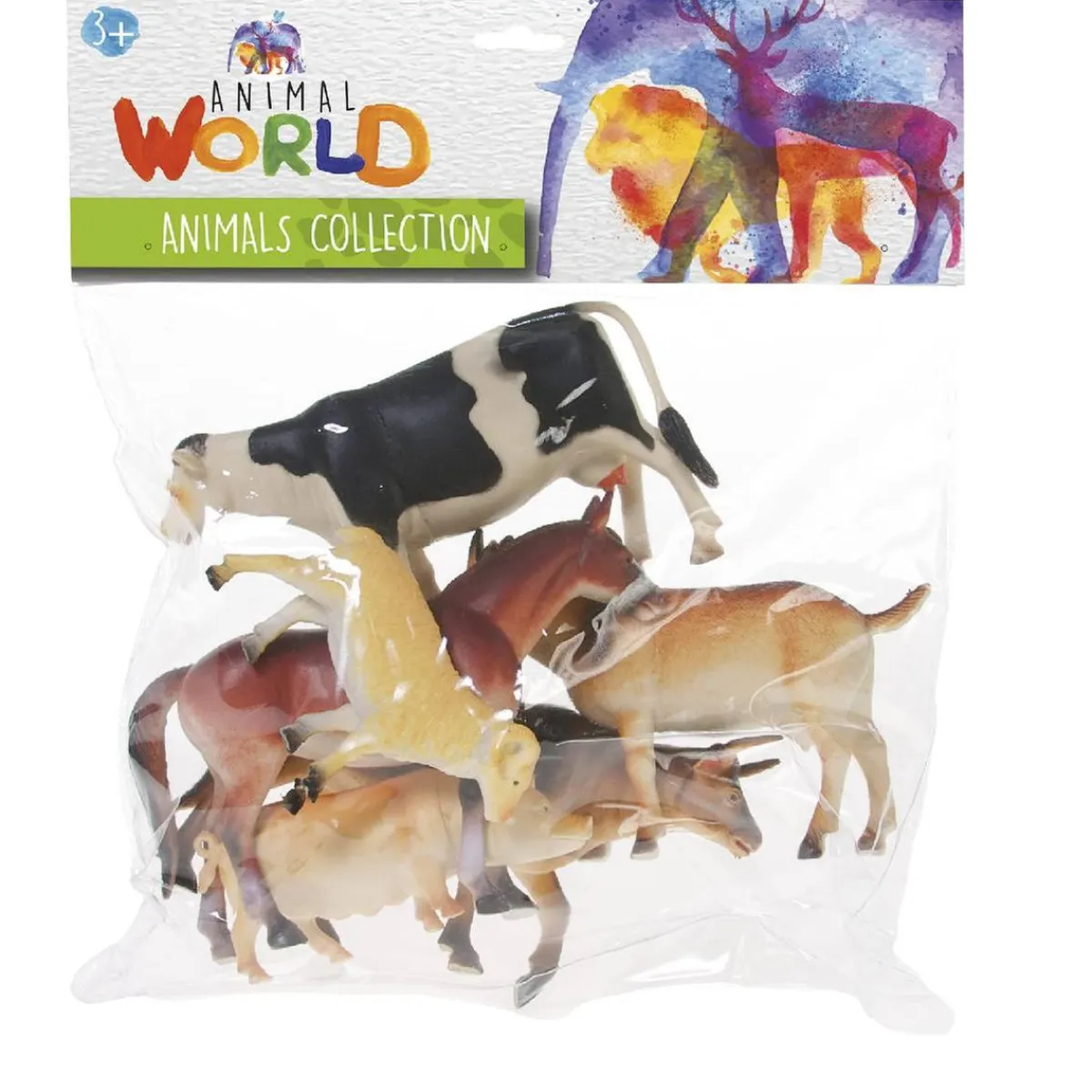 ANIMAL WORLD Coleccionables Y Mini Mundos*- Set de animales (varios modelos)