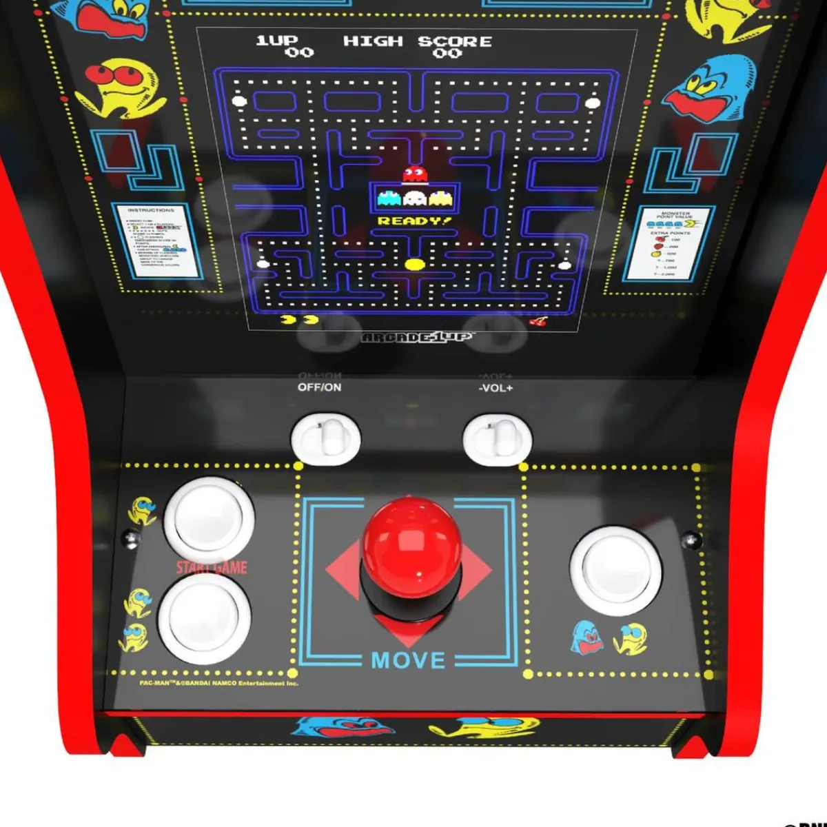 Arcade1Up Videojuegos|Figuras De Acción*- Consola sobremesa PAC-MAN