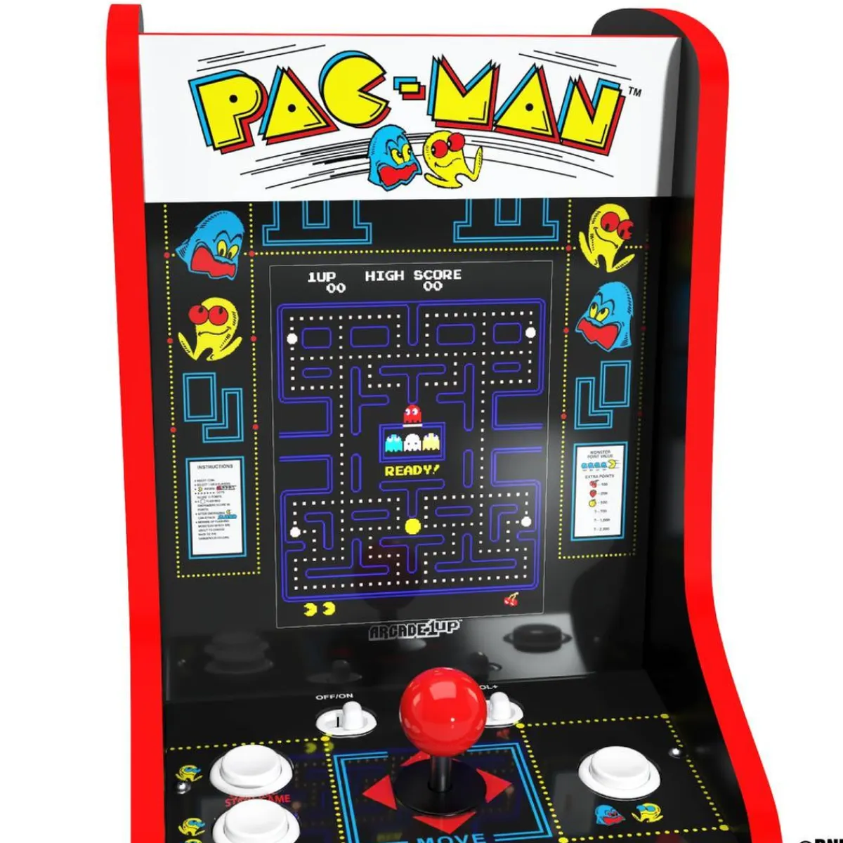Arcade1Up Videojuegos|Figuras De Acción*- Consola sobremesa PAC-MAN