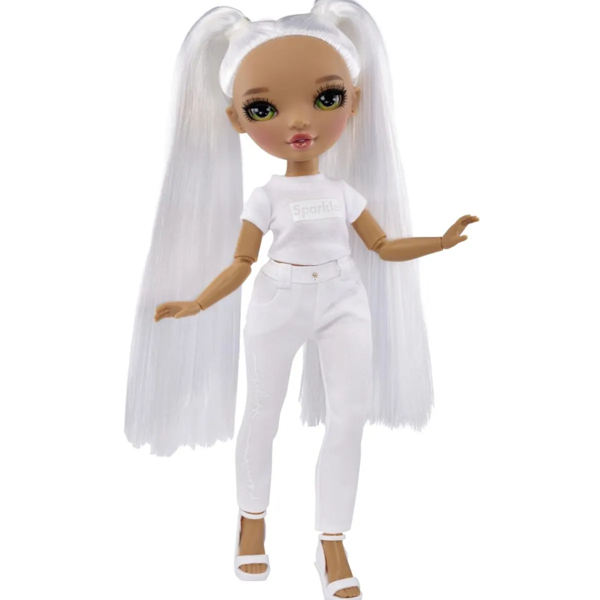 RAINBOW HIGH Muñecas*BABY born - Muñeca de moda Color & Create con ojos verdes y accesorios extra