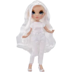 RAINBOW HIGH Muñecas*BABY born - Muñeca Fashion DIY ojos azules, top y zapatos extra, rotuladores lavables arcoiris