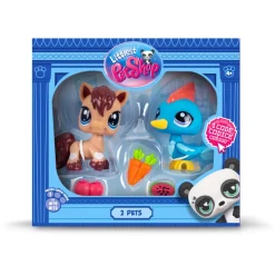 LITTLEST PET SHOP Coleccionables Y Mini Mundos*Bandai - Littlest PetShop - Dúo de Figuras (Varios modelos) ㅤ