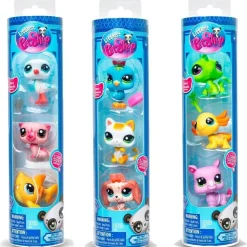 LITTLEST PET SHOP Coleccionables Y Mini Mundos*Bandai - Pack Trío Figuras Mascotas (Varios modelos) ㅤ
