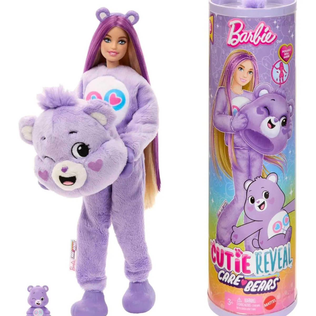 MATTEL Muñecas*Barbie - Cutie Reveal - Care Bears (varios modelos)