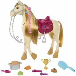 MATTEL Muñecas*Barbie - Caballo interactivo bailarín con sonidos y accesorios