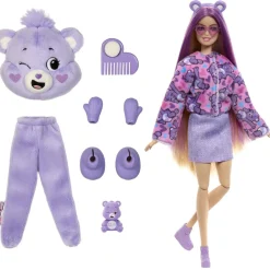 MATTEL Muñecas*Barbie - Cutie Reveal Care Bears - Osita generosa