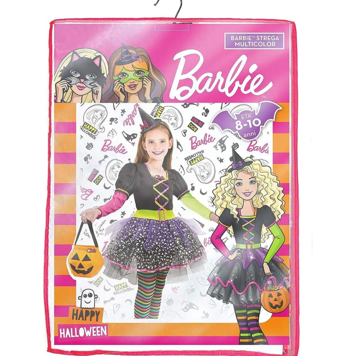EDUCA BORRAS Disfraces|Halloween*Barbie - Disfraz de Brujita multicolor 8-10 años