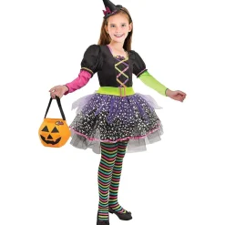 TOYS "R" US Disfraces|Halloween*Barbie - Disfraz de Brujita multicolor 5-7 años