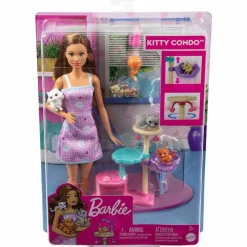 BARBIE Muñecas*- Kitty Condo - Muñeca y gatitos