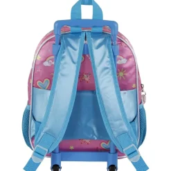 KARACTER MANIA Material Escolar*Barbie - Mochila infantil 3D con ruedas, Rosa ㅤ