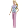 MATTEL Muñecas*Barbie - Muñeca Barbie enfermera con accesorios ㅤ