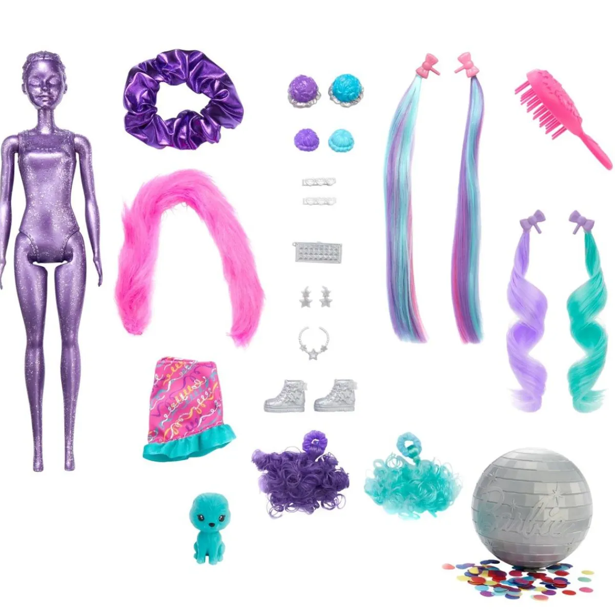 BARBIE Muñecas*- Muñeca Color Reveal peinados globos (varios modelos)