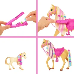 BARBIE Muñecas*- Muñeca con caballo y poni