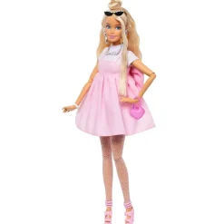 MATTEL Muñecas*Barbie - Muñeca Deluxe Style vestido con lazo