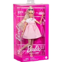 MATTEL Muñecas*Barbie - Muñeca Deluxe Style vestido con lazo