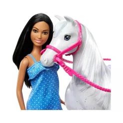 MATTEL Muñecas*Barbie - Muñeca equitación con caballo