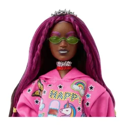 MATTEL Muñecas*Barbie - Muñeca Extra - Mechas rosas