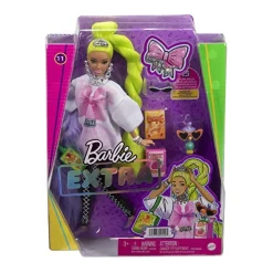MATTEL Muñecas*Barbie - Muñeca Extra - Pelo verde neón