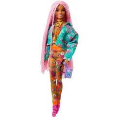 MATTEL Muñecas*Barbie - Muñeca Extra - Trenzas rosas