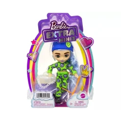 BARBIE Muñecas*- Muñeca extra mini con pelo azul hielo