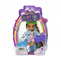 BARBIE Muñecas*- Muñeca extra mini chaqueta de cuadros