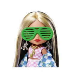 BARBIE Muñecas*- Muñeca extra mini chaqueta de cuadros