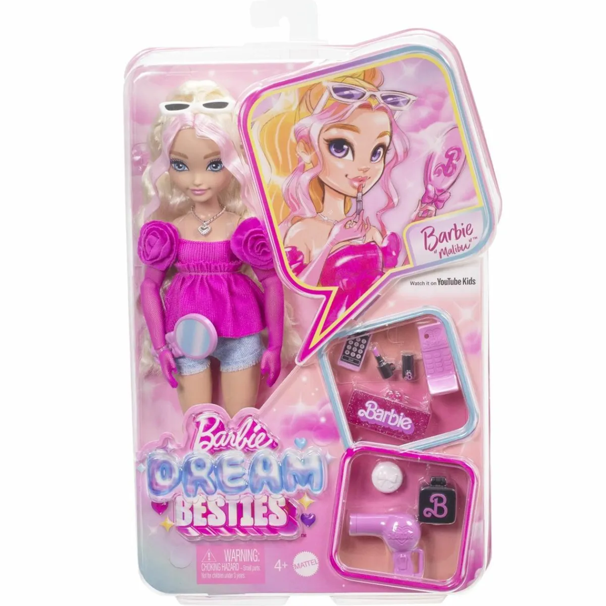 MATTEL Muñecas*Barbie - Muñeca fashion dream besties Malibú