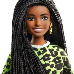 BARBIE Muñecas*- Muñeca Fashionista - Camiseta neón leopardo