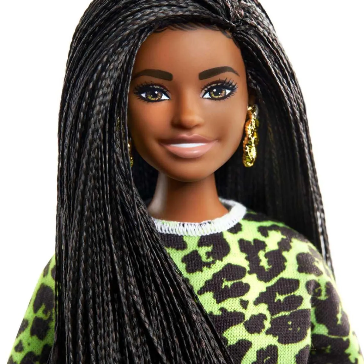 BARBIE Muñecas*- Muñeca Fashionista - Camiseta neón leopardo