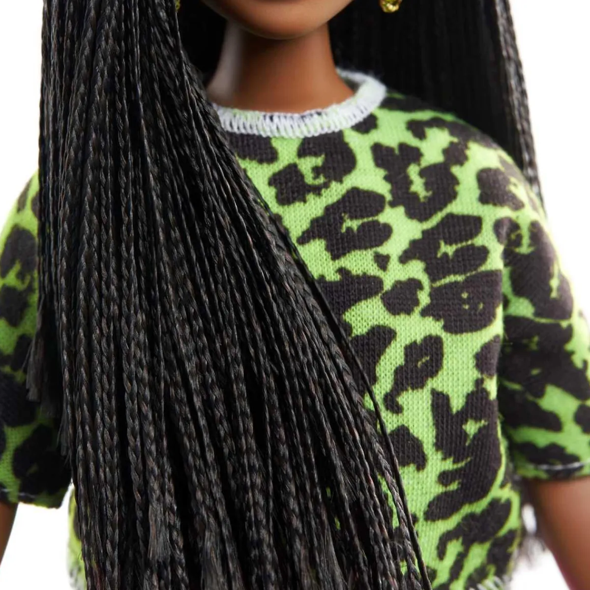 BARBIE Muñecas*- Muñeca Fashionista - Camiseta neón leopardo