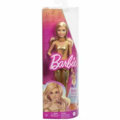 MATTEL Muñecas*Barbie - Muñeca fashionista Golden Dreams