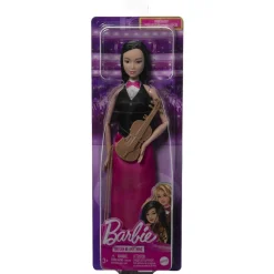 MATTEL Muñecas*Barbie - Muñeca Músico Violín con Vestido Elegante y Accesorios ㅤ