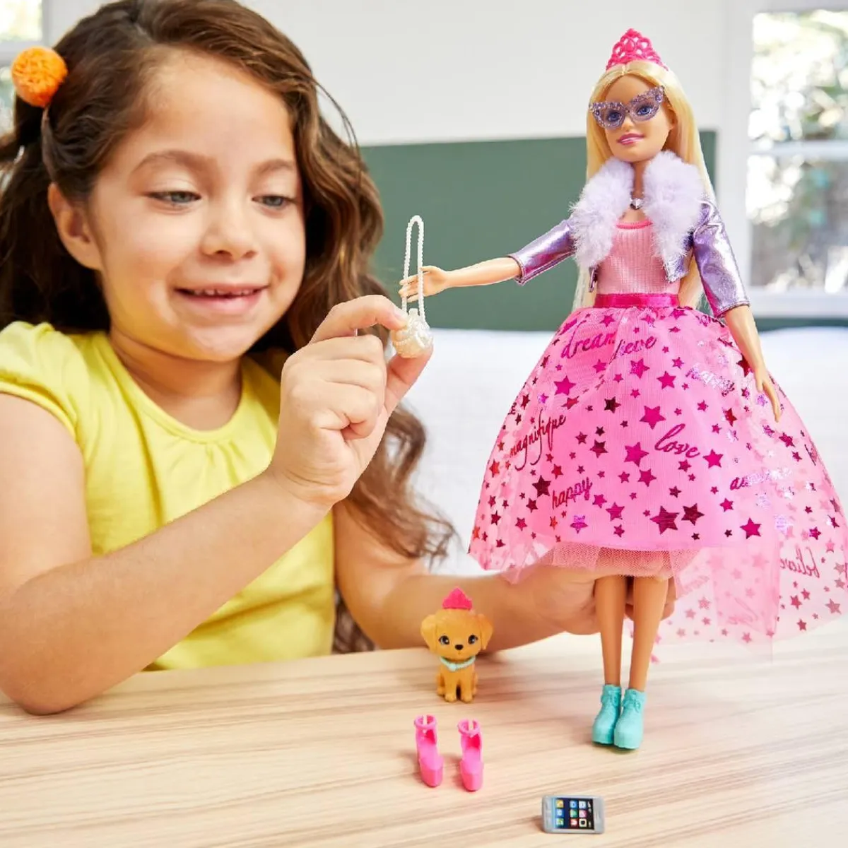 BARBIE Muñecas*- Muñeca Rubia Princess Adventure