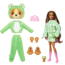 MATTEL Muñecas*Barbie - Muñeca Sorpresa con Disfraz de Cachorro Rana y Accesorios (Varios modelos) ㅤ