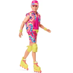 MATTEL Muñecas*Barbie - Muñeco patinador con estilo retro y patines en línea ㅤ