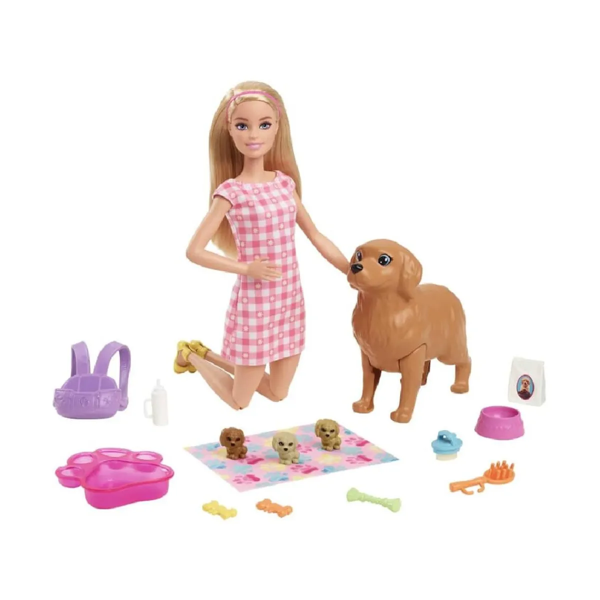BARBIE Muñecas*- Pack muñeca con mascotas