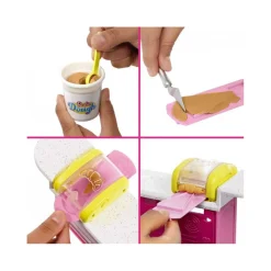 MATTEL Muñecas*Barbie - Playset muñeca Malibú con pastelería