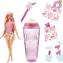 MATTEL Muñecas*Barbie - Pop Reveal Serie frutas: Fresas