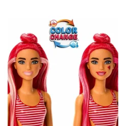 MATTEL Muñecas*Barbie - Pop Reveal Serie frutas: Sandia
