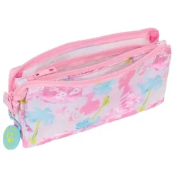 SAFTA Material Escolar*Barbie - Portatodo Triple - Colección Painterly