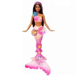 BARBIE Muñecas*- Sirena Flores Mágicas - Morena